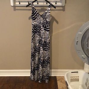 Lilly Pulitzer beach umbrella maxi dress